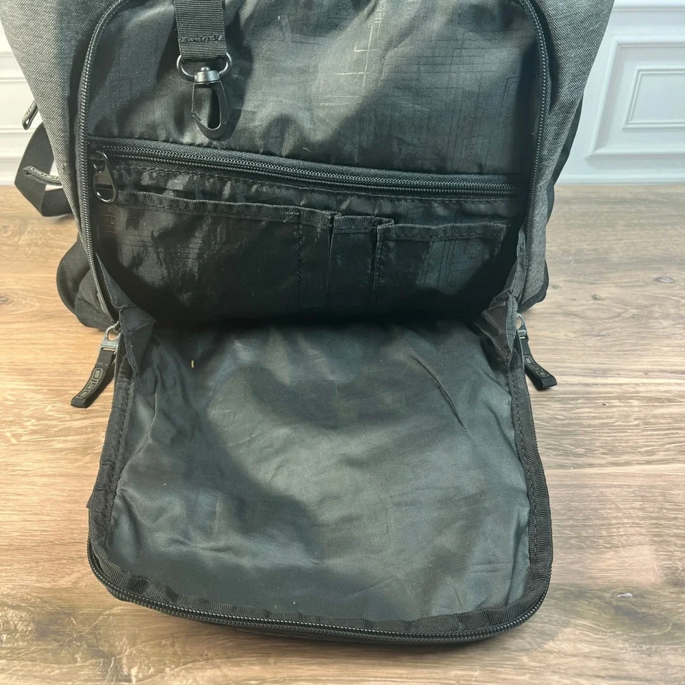 OGIO Portland Trail Blazers Backpack Large Gray NBA Laptop Bag Sporty